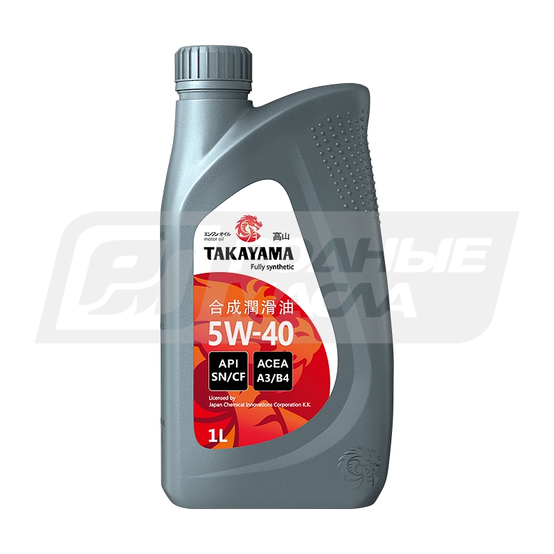 TAKAYAMA 5W40 SN/CF, 1л 605528