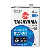 TAKAYAMA 0W20 GF-6A SP, 4л 605599