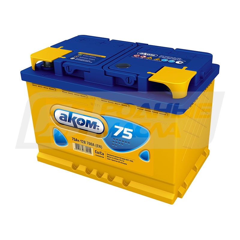 АКОМ 75.0 (L3.0) 75 Ач, о/п plnt0108898