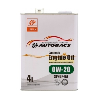 AUTOBACS Synthetic 0W20 SP GF-6A, 4л A00032424